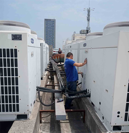 山西中央空调制热和不制冷系统维修方法